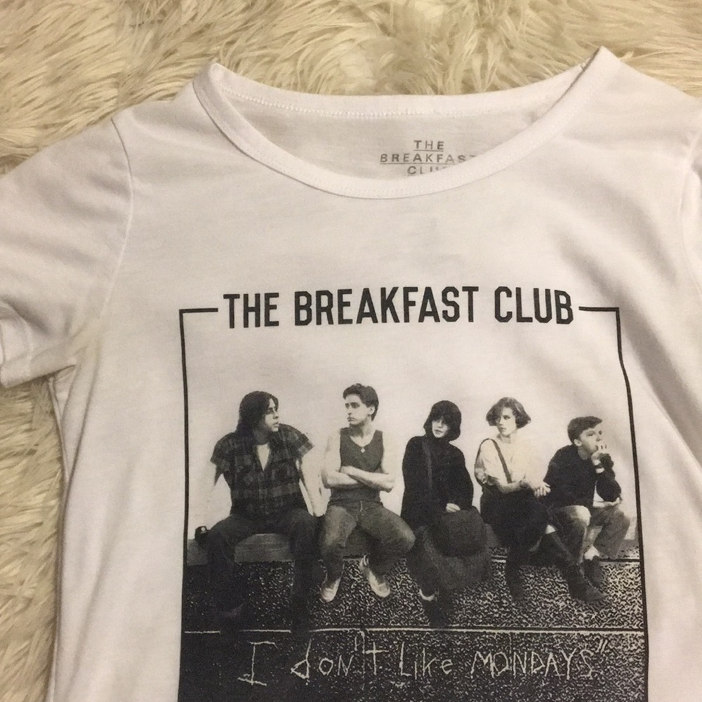 breakfast club graphic tee